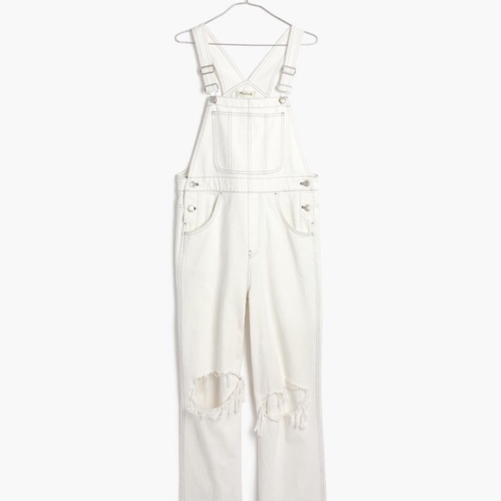 Madewell x Where I Was From Crop overalls